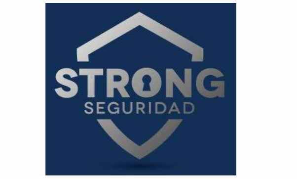Logotipo de marca en venta Strong Seguridad