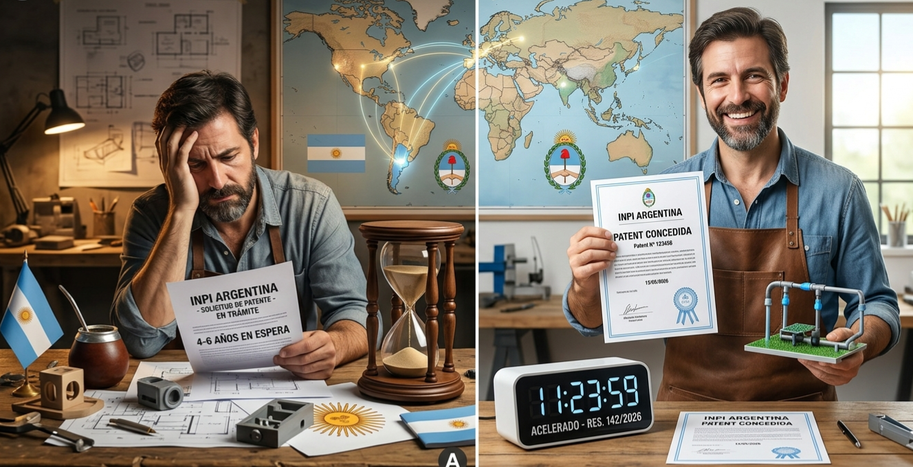 Análisis legal sobre la flexibilización en trámites de patentes por la resolución 142/2026 del INPI Argentina